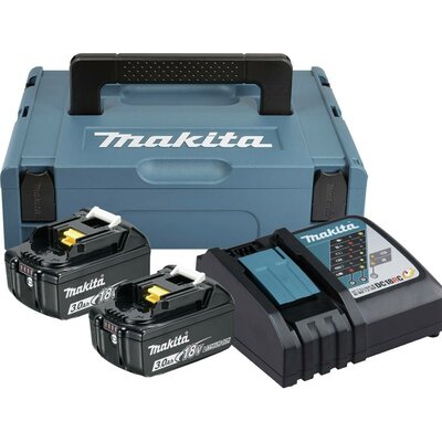 Makita 197952-5 197952-5 Szerszámakku és töltő 18 V 3 Ah Lítiumion