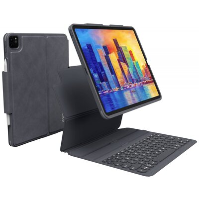 ZAGG ProKeys Tablet billentyűzet tokkal Alkalmas márka (tablet): Apple iPad Pro 11 (1. generációs), iPad Pro 11 (2. generációs), iPad Pro 11 (3. generációs)