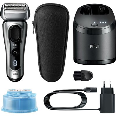 Braun Series 8 wet&dry Fólia borotva Ezüst