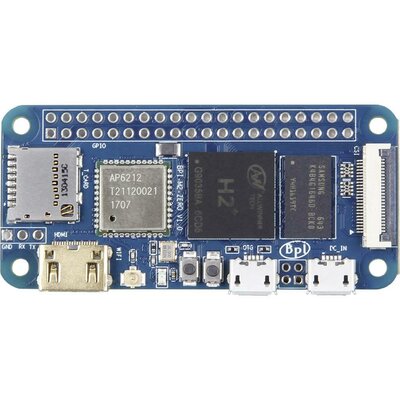 Egypaneles számítógép 512 MB 4x 1,2 GHz, Banana PI BPI-Zero