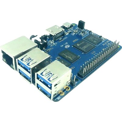 Egypaneles számítógép Banana PI BPI-M5 4 GB 16GB 4 x 2 GHz