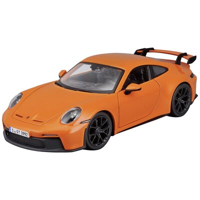 Bburago Porsche 911 GT3 2021, orange 1:24 Autómodell