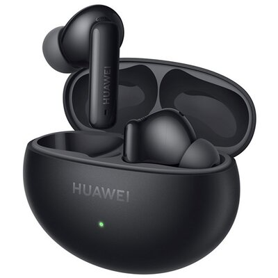 HUAWEI 55037551 HUAWEI FREEBUDS 6i bluetooth fülhallgató SZTEREO (v5.3, aktív zajszűrő, mikrofon, IP54 + töltőtok) FEKETE