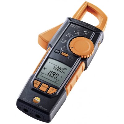 testo 770-3 Lakatfogó digitális CAT III 1000 V, CAT IV 600 V Kijelző (digitek): 6000