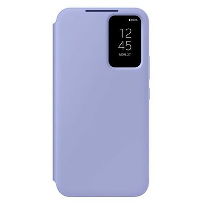 Samsung Galaxy A34 5G SM-A346B, Oldalra nyíló tok, hívás mutatóval, kártyatartóval, Smart View Wallet, lila, gyári