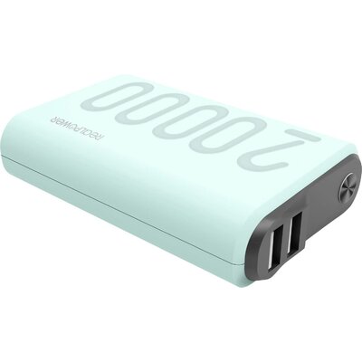 RealPower PB-20000PD+ Powerbank 20000 mAh Lítium Zöld