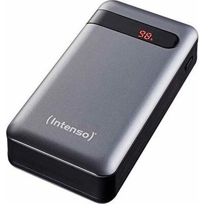 Intenso PD20000 Powerbank 20000 mAh Quick Charge 3.0, Power Delivery 3.0 LiPo Fekete állapotjelző