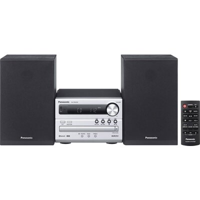 Panasonic SC-PM250EG-S Sztereo berendezés Bluetooth®, CD, USB 2 x 10 W Ezüst