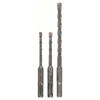 Bosch Accessories 1617000118 Keményfém Kalapácsfúró készlet 3 részes 5 mm, 6 mm, 8 mm SDS-Plus 1 készlet