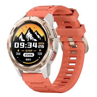 MIBRO 57983121500 MIBRO WATCH GS ACTIVE okosóra (szilikon szíj, aktivitásmérő, pulzusmérő, GPS, 5 ATM, vízálló) ARANY