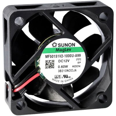 Sunon MF50152VX-1000U-A99 Axiális ventilátor 24 V/DC 31.59 m³/óra (H x Sz x Ma) 15 x 50 x 50 mm