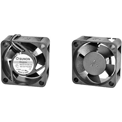 Sunon SUNON DC-Axiallüfter Serie MB/EB 40x40x20mm Axiális ventilátor 12 V 13.08 m³/óra (H x Sz x Ma) 40 x 40 x 20 mm