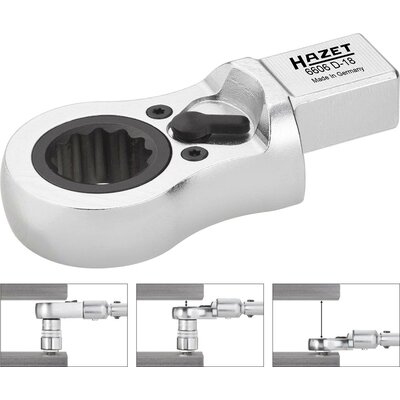 Hazet 6606D-16 Plug-in racsnis kulcs