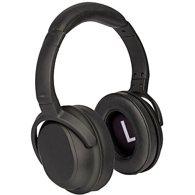 LINDY LH500XW+ HiFi Over Ear fejhallgató Vezeték nélküli Stereo Fekete Noise Cancelling