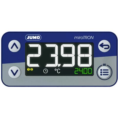 Jumo 701080/0-01-23-02/000 Beépíthető termosztát (Sz x Ma) 76 mm x 36 mm