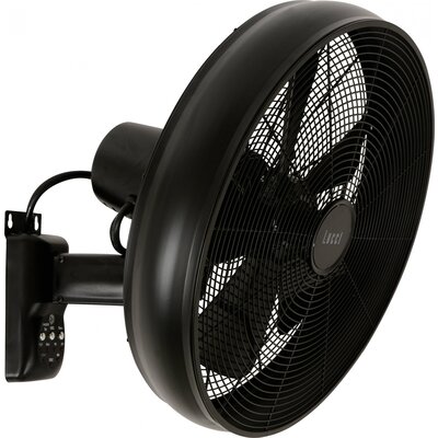 Lucci AIR BK Fali ventilátor 50 W (Ø x Ma) 410 mm x 460 mm Fekete