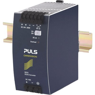 PULS DIMENSION DC/DC gépjármű feszültségváltó 200 W Tartalom, tartalmi egységek rendelésenként 1 db