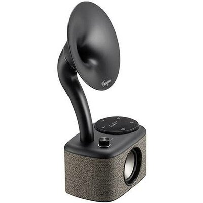 Sangean CP-100D Gramophone Asztali rádió DAB+, URH AUX, Bluetooth®, USB Érintőkijelző, Újratölthető Szürke