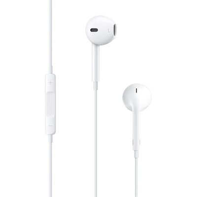 APPLE MWU53ZM/A APPLE fülhallgató SZTEREO (3.5mm jack, mikrofon, felvevő gomb, hangerőszabályzó, MNHF2ZM/A utód) FEHÉR