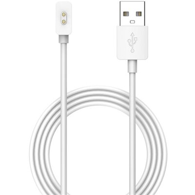 Töltőkábel USB (mágneses, 100cm) FEHÉR