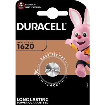 DURACELL BATDURA0173 DURACELL gombelem (CR1620, 3V, lítium) 1db/csomag