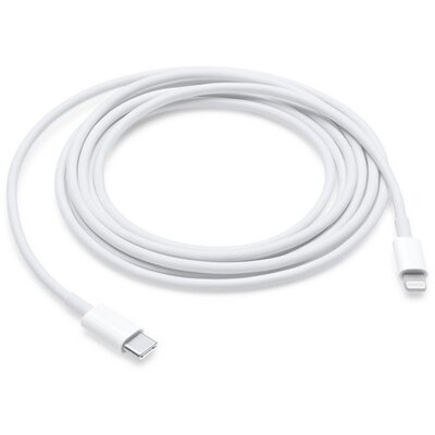 APPLE MW2R3ZM/A APPLE adatkábel (Type-C - lightning, gyorstöltő, 200cm, MQGH2ZM/A utód) FEHÉR