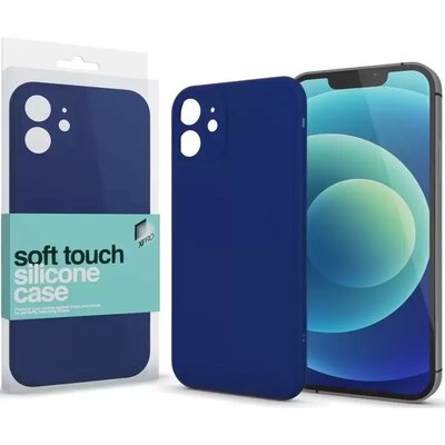 Apple iPhone 11, Szilikon tok, Xprotector Soft Touch Slim, sötétkék