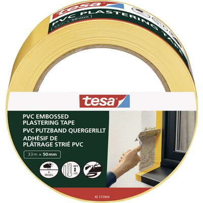 tesa PVC Putzband 55486-00000-00 Pucolószalag Sárga (H x Sz) 33 m x 50 mm 1 db