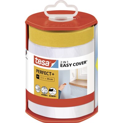 tesa Easy Cover Perfect+ 56570-00000-00 Fedőfólia Sárga, Átlátszó (H x Sz) 33 m x 550 mm 1 db