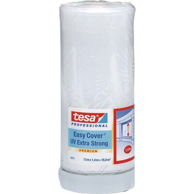 tesa PREMIUM 04373-00001-02 Fedőfólia tesa Easy Cover® 4369 Átlátszó (H x Sz) 12 m x 1.4 m 1 db