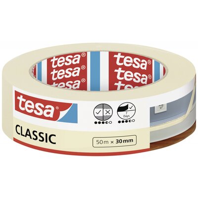 tesa Classic 52805-00000-03 Festő védőszalag Fehér (H x Sz) 50 m x 30 mm 1 db