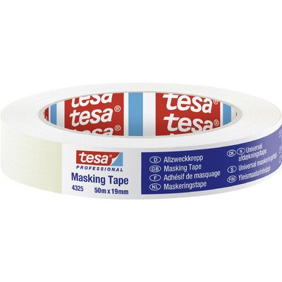 tesa STANDARD 04325-00000-01 Krepp szalag tesa® Professional Bézs (H x Sz) 50 m x 19 mm 1 db