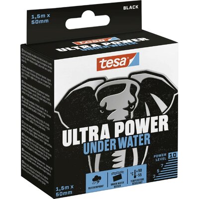 tesa ULTRA POWER UNDER WATER 56491-00000-00 Repair tape Fekete (H x Sz) 1.5 m x 50 mm 1 db