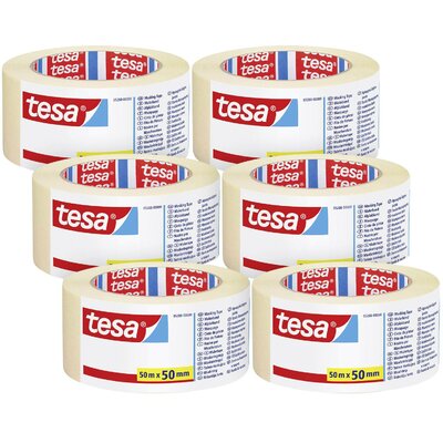 tesa UNIVERSAL 05288 Festő védőszalag Átlátszó (H x Sz) 50 m x 50 mm 6 db