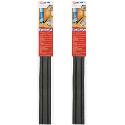 tesa 05418-00500-05 Küszöblemez dupla tömítés tesamoll® Antracit (H x Sz) 0.95 m x 25 mm 2 db