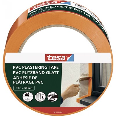 tesa PVC Putzband 55487-00000-01 Pucolószalag Narancs (H x Sz) 33 m x 50 mm 1 db