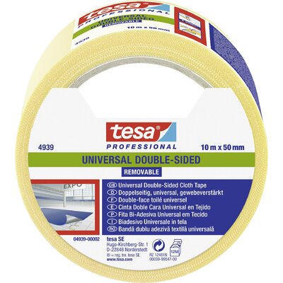 tesa UNIVERSAL REMOVABLE 04939-00002-11 Fektető szalag tesa® Professional Fehér (H x Sz) 10 m x 50 mm 1 db