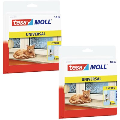 tesa UNIVERSAL 05412-00500-00 Tömítőszalag Fehér (H x Sz) 10 m x 9 mm 2 db