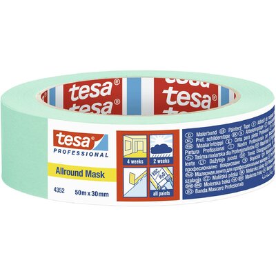 tesa ALLROUND MASK 04352-00002-00 Krepp szalag Menta (H x Sz) 50 m x 30 mm 1 db