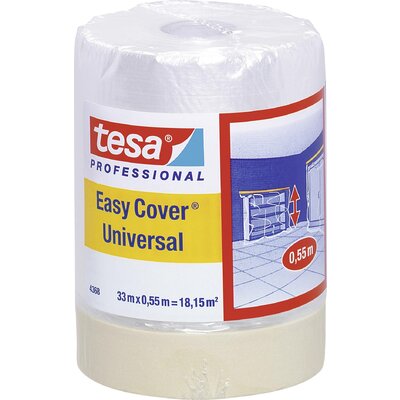 tesa 04368-00012-03 Fedőfólia tesa Easy Cover® Világosbarna (H x Sz) 33 m x 55 cm 1 db