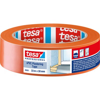 tesa SPVC 66001-00002-00 Pucolószalag tesa® Professional Narancs (H x Sz) 33 m x 30 mm 1 db