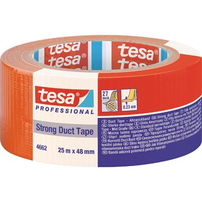 tesa Duct Tape STRONG 04662-00195-01 Narancs (H x Sz) 25 m x 48 mm 1 db