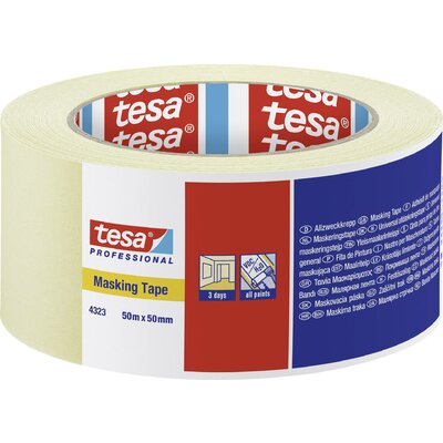 tesa STANDARD 04323-00044-00 Krepp szalag tesakrepp® Bézs (H x Sz) 50 m x 50 mm 1 db