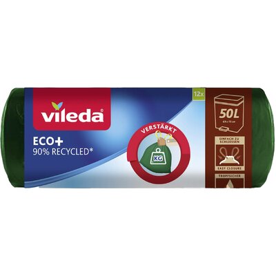 Vileda ECO+ 50L 172187 Szemeteszsák 50 l 12 db