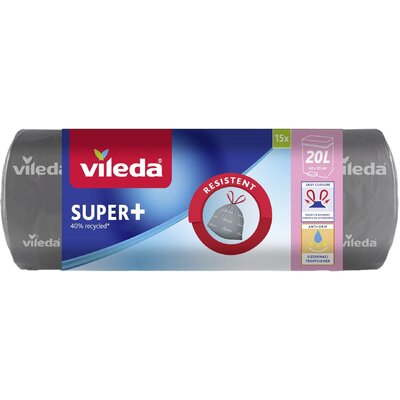 Vileda SUPER+ 20L 171963 Szemeteszsák 20 l 15 db