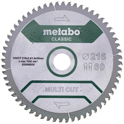 Metabo 628066000 Körfűrészlap 216 mm 1 db