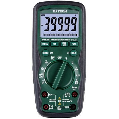 Extech Extech EX530A Kézi multiméter digitális CAT IV 600 V Kijelző (digitek): 50000