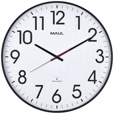 Maul 9054890 Rádiójel vezérlésű Falióra 477 mm x 54 mm Fekete