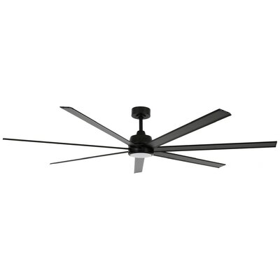 Lucci AIR Atlanta II Mennyezeti ventilátor 55 W (Ø x Ma) 183 cm x 35 cm Fekete