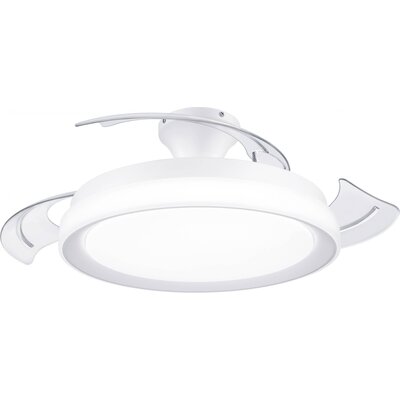 Philips Lighting Bliss Mennyezeti ventilátor 28 W, 35 W (Ø x Ma) 510 mm x 418 mm Fehér